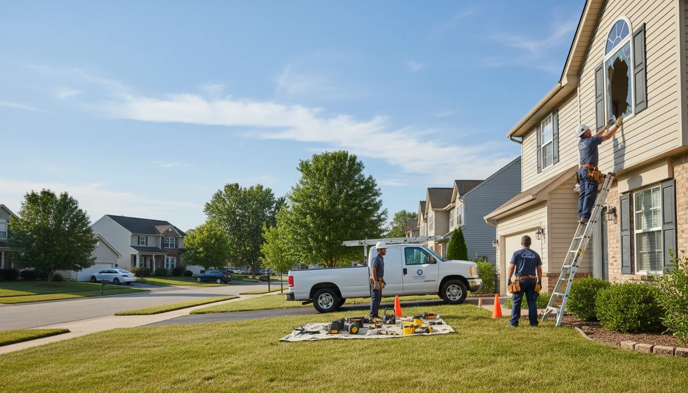 Expert window installer providing residential service in Kannapolis, NC